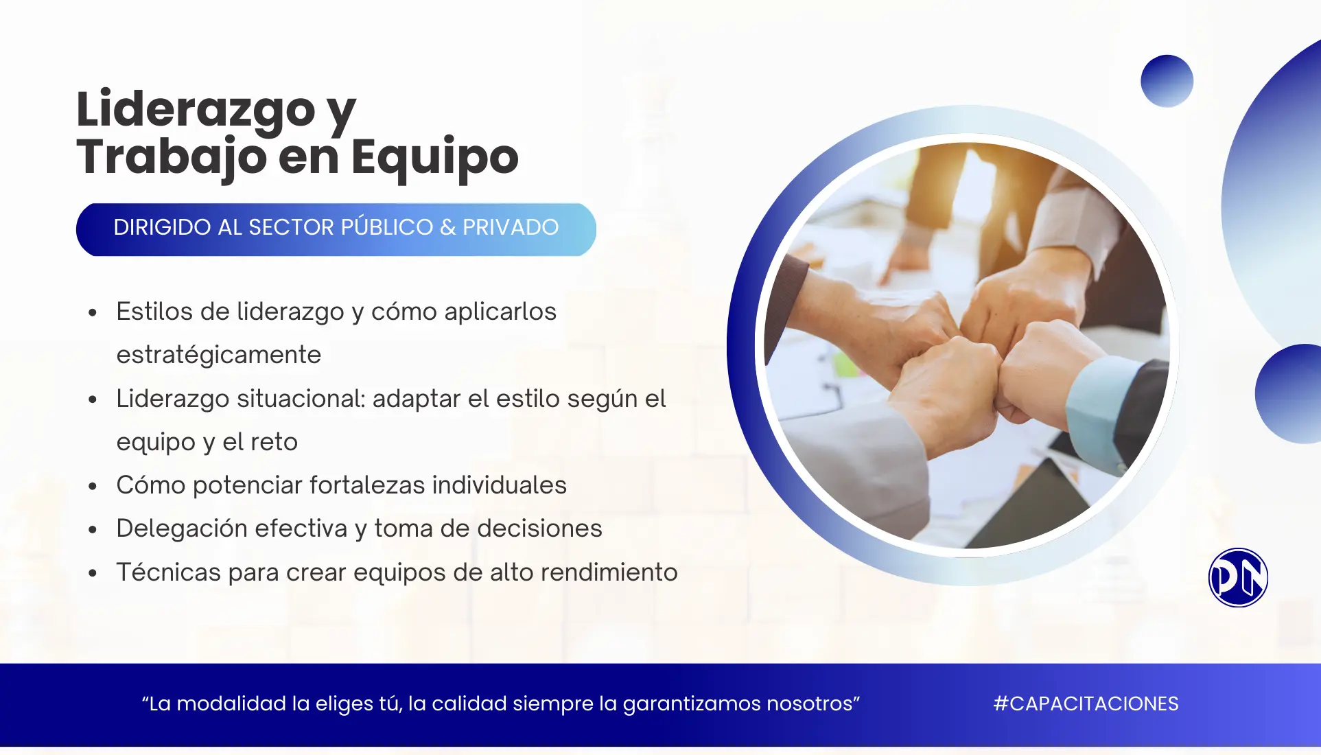 Liderazgo y Trabajo en Equipo